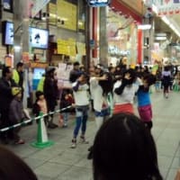 神戸板宿商店街ちょっとはやめのクリスマス☆にダンス演技出演しました♪スタジオウエイ