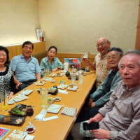 　　　　懐かしい、仕事仲間と、天王寺　で、会食。