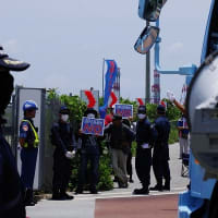 辺野古第4ゲート前2回目ー繰り返し撮ること（20250530－②）