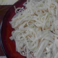 そして今夜は、稲庭うどん　(^^♪