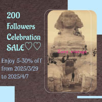 フォロワー達成記念SAlE始まりました♡♡♡