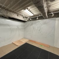 100M壁画４   制作開始　6/14　原高史　アートの現地点 　Wada Fin Arts