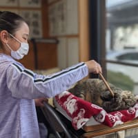 八郎書道教室日記　　３月６日木曜日　曇り晴れ