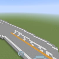 マイクラで田舎を作りたい 2 バイパスの土台
