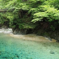 木曽　阿寺渓谷へ