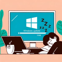 IT川柳/Senryu:1:Windows Update 終わらぬままに時流る 転寝は爆睡へ