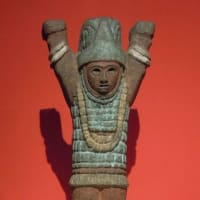 特別展・古代メキシコ ⑥「パカル王と赤の女王（会場のビデオ 写真有）」