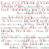 「海の始まり・トイレの会話は伏線？」読めるルビ付き記事0026