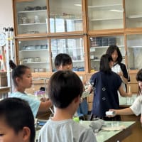 今日の学校の様子