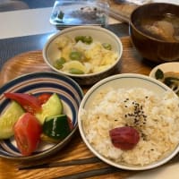 ６月のごはん　そろそろ引っ越しをしなくては、、、