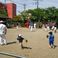 フラワー幼稚園　野球体験会