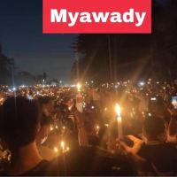 2021.2.1クーデター以降のミヤンマー友人からの現地写真です　Myanmar　Coup Now