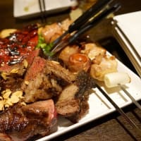 長井市 BBQ居酒屋えんじんにて　やっぱりお肉にはご飯です！