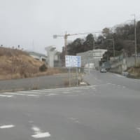 新名神・高槻市山間部の2025/2/23時点の工事状況（その３）