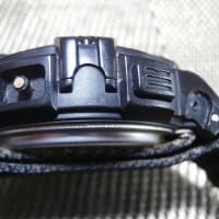 電波式ソーラー腕時計 ノア精密 XXERT 「XXW-500 BK」一部部品の欠損