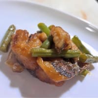 アジの甘酢炒め