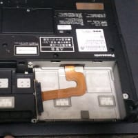 Let'Note CF-W8のHDDを1TBへ交換！