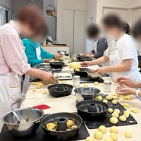 レーズンとバターシロップのパン