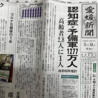 今朝の愛媛新聞