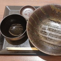 あおい亭 (大曽根温泉 湯の城) ～ メガ天丼＆まぐろ2色丼 ～