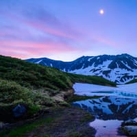 6月に立山黒部アルペンルートに向かう