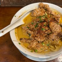 【埼玉 西川口】 大衆中華 永吉「でか肉担々麺(1380円)」