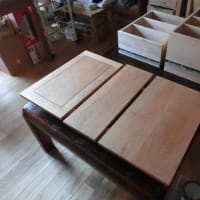 キャビネット完成間近