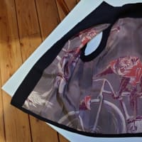 紬の着物からワンピース - 横浜の着物リメイク ギャラリー瑠璃門ブログ
