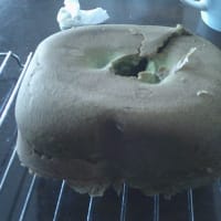 パン焼き機でケーキ、第二弾
