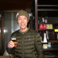 ジャッキーの「遠くへ行って走りたい」（山の辺の道編②）　drinking at a liquor shop bar in Tenri for only one hour opening