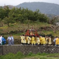 大和神社の春の大祭（ちゃんちゃん祭り）
