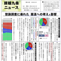 〔816〕腰越九条ニュース２２６号が届きました。（塚越敏雄さんより）