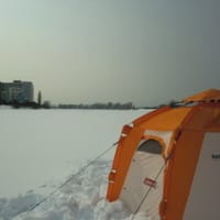 わかさぎ　ガトキンＵ　2012年2月23日（木）　第13回目　108匹/一人　5時間