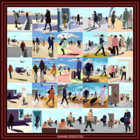 Passersby 　6448　／　行き交う人々令和２年２月