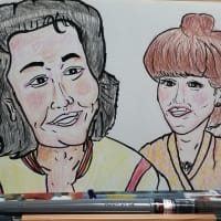 似顔絵練習中です。