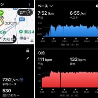 早朝ラン８ｋｍ