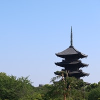 【京都幕間旅情】東寺,日常の中に非日常の国際報道を思い浮かべて