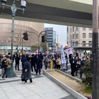 国旗掲揚啓発パレードに参加しました