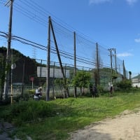 草刈り大作戦　中・後期学部校舎