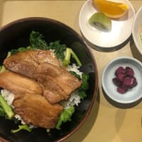 角煮丼・レストラン樹林本日のランチ