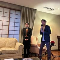 コロンビア大使館で活弁デモンストレーションと交流会