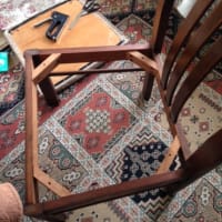 ゴブラン織りの椅子