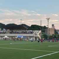 女子サッカーの試合