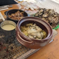 江田島荘で焼き牡蠣ランチ