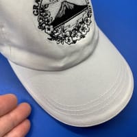 ゴルフキャップに出来た【黒カビ】の除去。