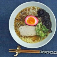 和風らぁ麺＠麺天坊　今朝はさっぱり鰹顆粒出汁でスープを作ってます(#^.^#)