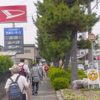 一宮友歩会・第109回ウォーク例会　史跡巡りシリーズ・西三河編　part1　名鉄牛田駅から名鉄牛田駅まで歩く