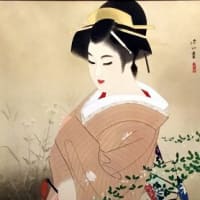 石版画美人　3