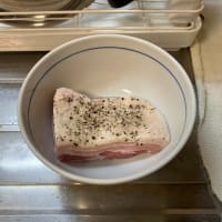 【豚バラブロック消費SP】豚バラ肉の電子レンジ蒸しを作る【最終回】