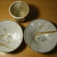 母親への還暦祝いの鉢など／回顧展 №８６